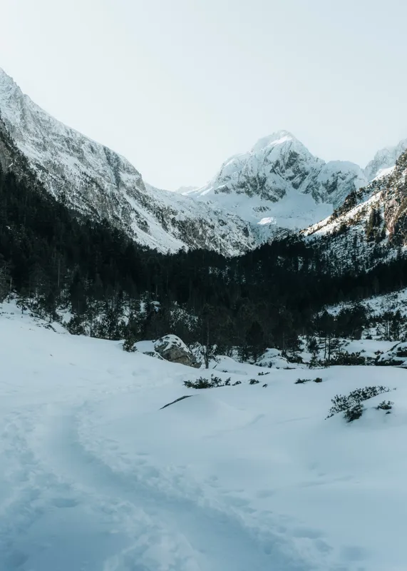 Peisaje montane zile de iarnă, 50 x 70 cm – poza 2