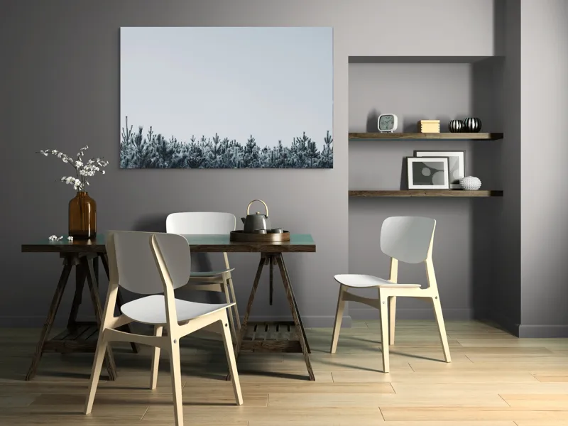 Pădure înghețată liniște eternă, 150 x 100 cm – poza 5