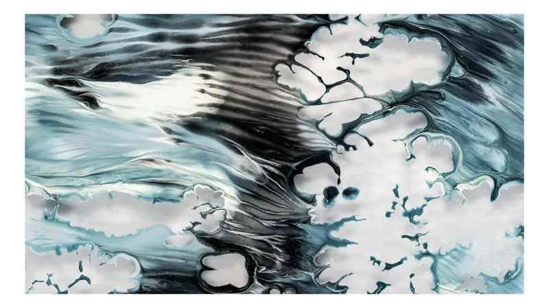 Fluxul Mării Abstract Art Modern, 100 x 100 cm