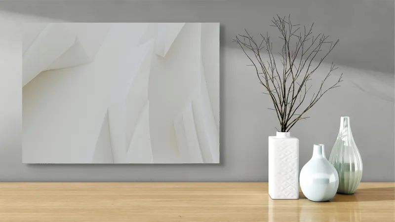 Geometrie abstractă liniile fine art, 70 x 50 cm – poza 3