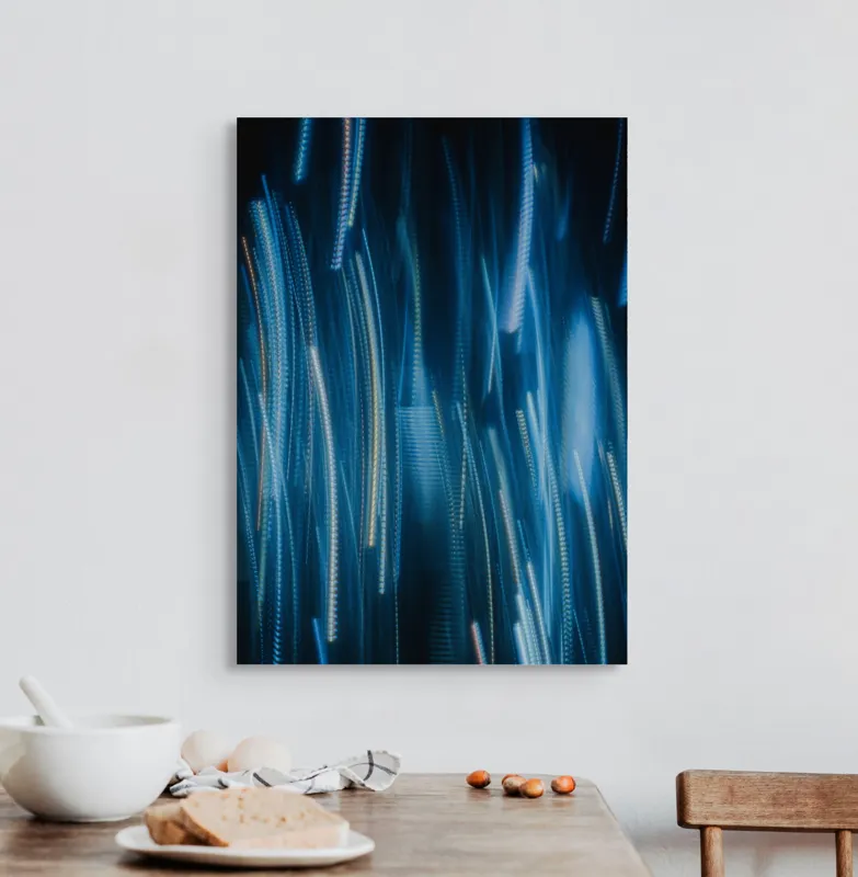Simfonia luminii mișcare fluidă pe canvas, 50 x 70 cm – poza 3