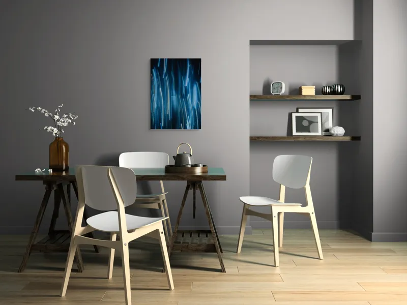 Simfonia luminii mișcare fluidă pe canvas, 50 x 70 cm – poza 5