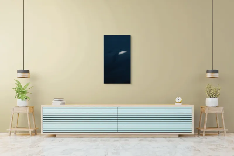 Lumina nopții liniștite pe canvas, 50 x 90 cm – poza 6