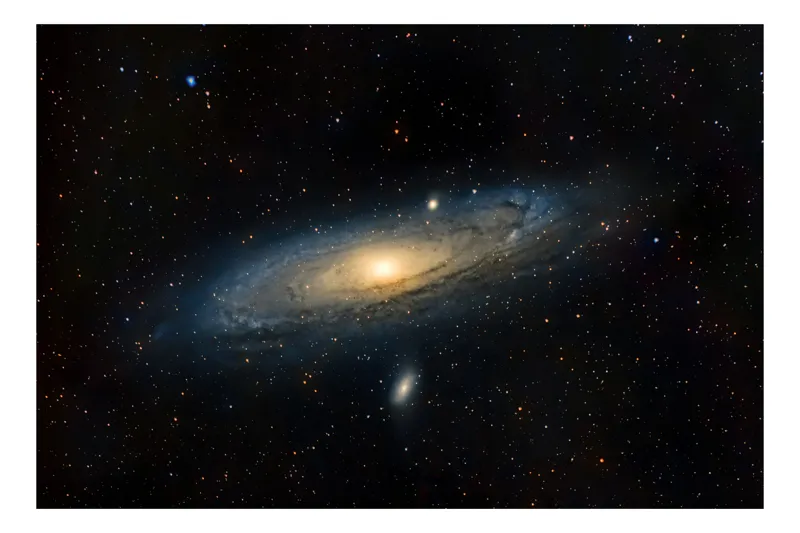 Galaxia în lumină cosmică profundă, 150 x 100 cm