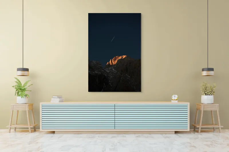 Montane zbor la amurg spectaculos, 100 x 150 cm – poza 4