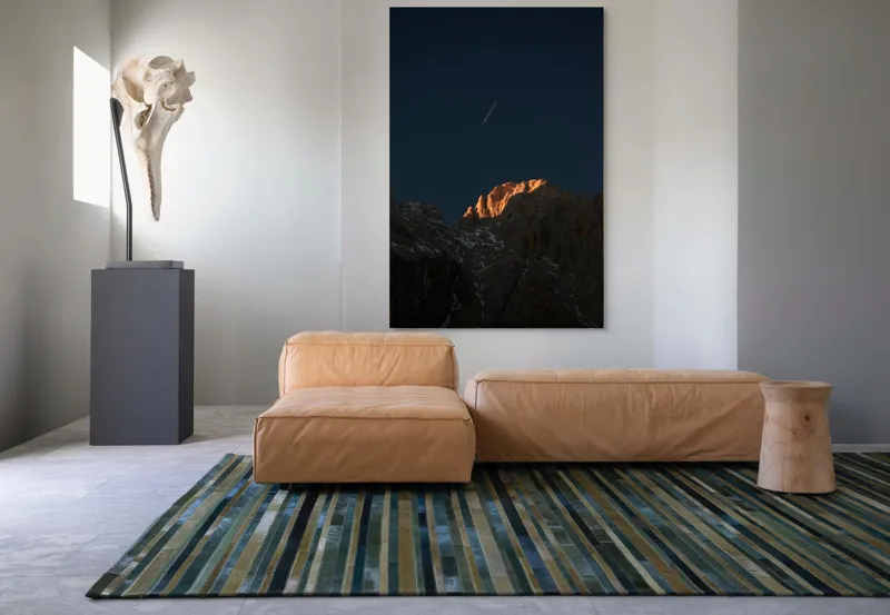 Montane zbor la amurg spectaculos, 100 x 150 cm – poza 7