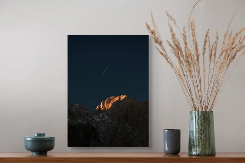 Montane zbor la amurg spectaculos, 39 x 54 cm – poza 3