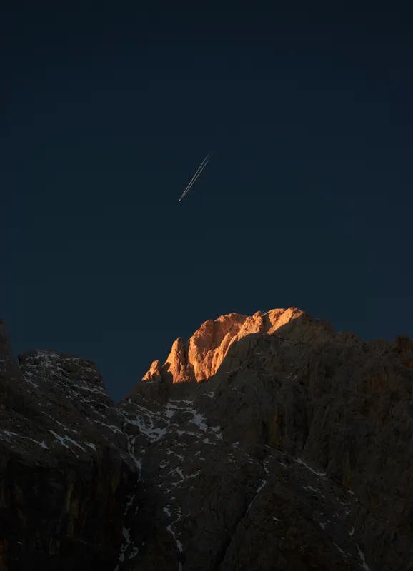Montane zbor la amurg spectaculos, 39 x 54 cm – poza 2