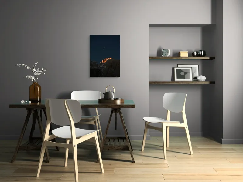 Montane zbor la amurg spectaculos, 50 x 70 cm – poza 5