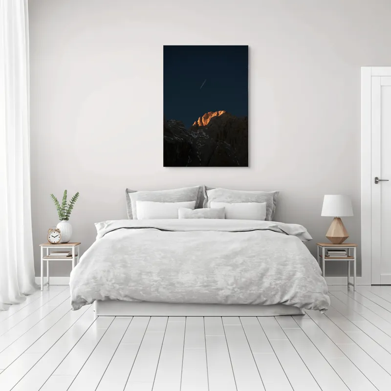 Montane zbor la amurg spectaculos, 70 x 100 cm – poza 3