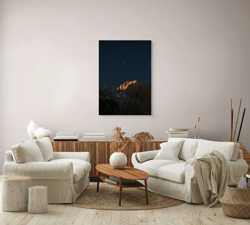 Montane zbor la amurg spectaculos, 70 x 100 cm – poza 4
