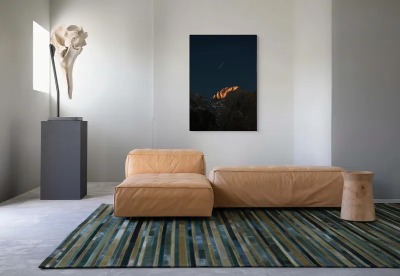 Montane zbor la amurg spectaculos, 70 x 100 cm – poza 7