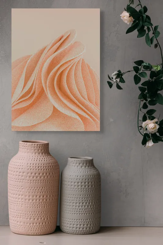 Curbe pastelate delicat și fluide, 39 x 54 cm – poza 6