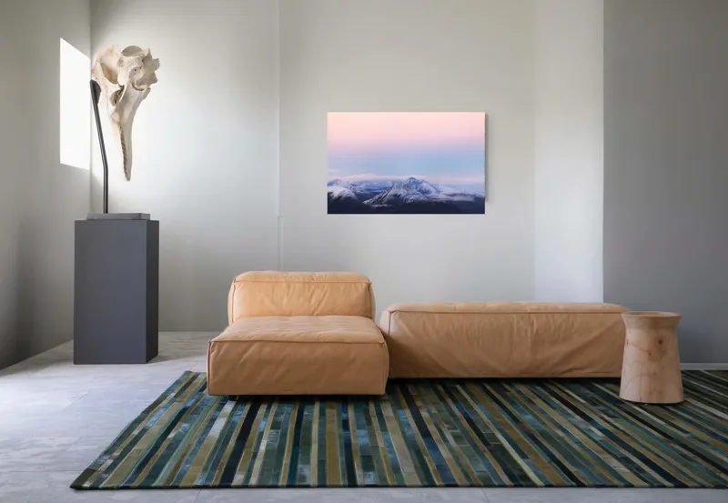 Peisaj Montan la Răsărit Serenitate, 90 x 50 cm – poza 8