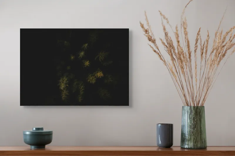 Pădure noaptea umbre și mister, 54 x 39 cm – poza 4