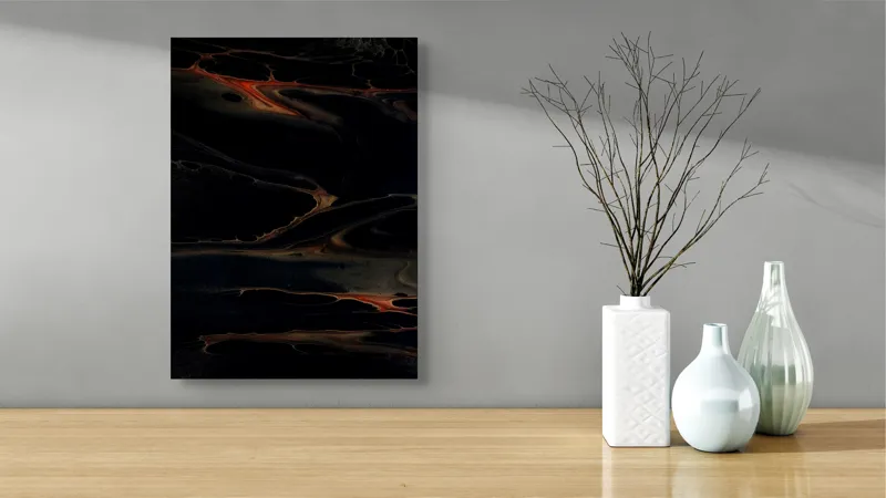 Contururi Abisale în Întuneric Eleganță, 39 x 54 cm – poza 4
