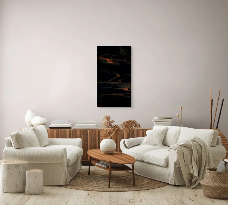 Contururi Abisale în Întuneric Eleganță, 50 x 90 cm – poza 7