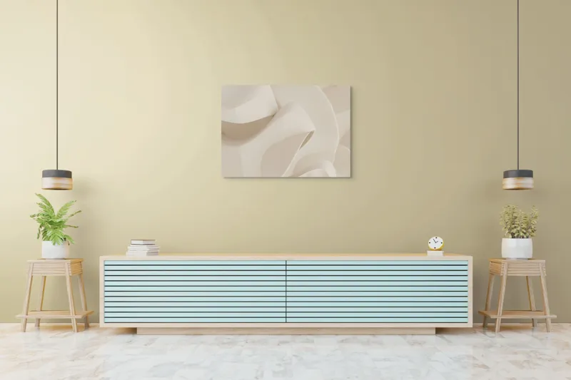 Armonie curbelor delicate ale desertului alb, 100 x 70 cm – poza 4