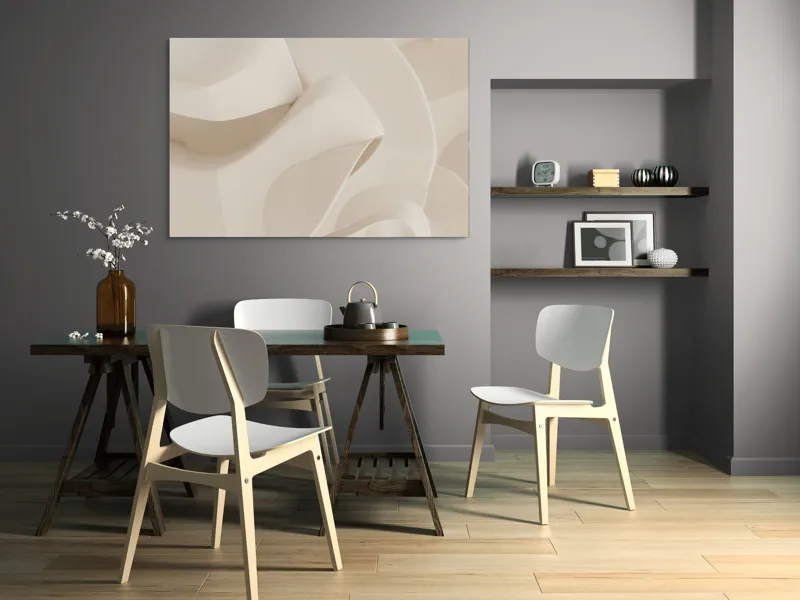 Armonie curbelor delicate ale desertului alb, 150 x 100 cm – poza 5