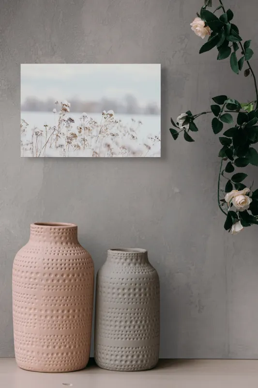 Peisaj de iarnă gheață natură, 39 x 26 cm – poza 4