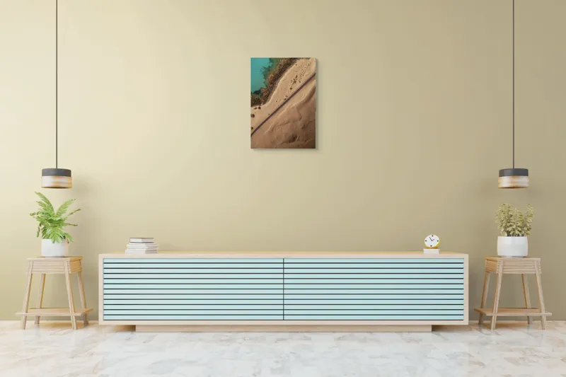 Peisaj deșert apă contrast linie, 50 x 70 cm – poza 6