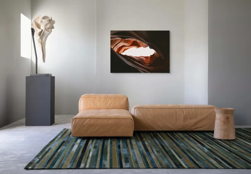 Câmpuri vaste adânci sculptate de natură, 100 x 70 cm – poza 7