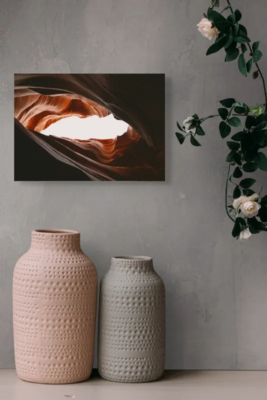 Câmpuri vaste adânci sculptate de natură, 54 x 39 cm – poza 8