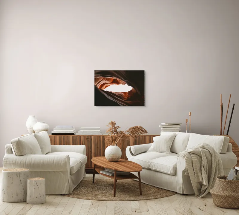 Câmpuri vaste adânci sculptate de natură, 70 x 50 cm – poza 6