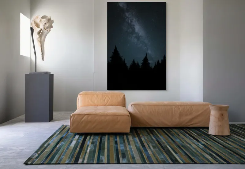 Calea Lactee în pădure întunecată, 100 x 150 cm – poza 7