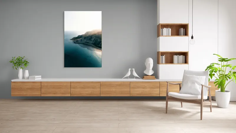 Peisaj Marin Luminos Ocean Vast, 100 x 150 cm – poza 8