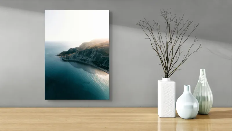 Peisaj Marin Luminos Ocean Vast, 39 x 54 cm – poza 4