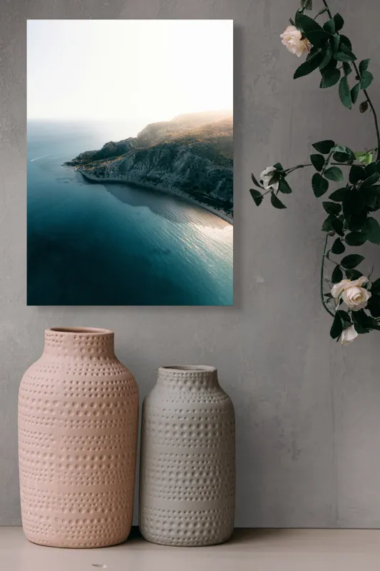 Peisaj Marin Luminos Ocean Vast, 39 x 54 cm – poza 6