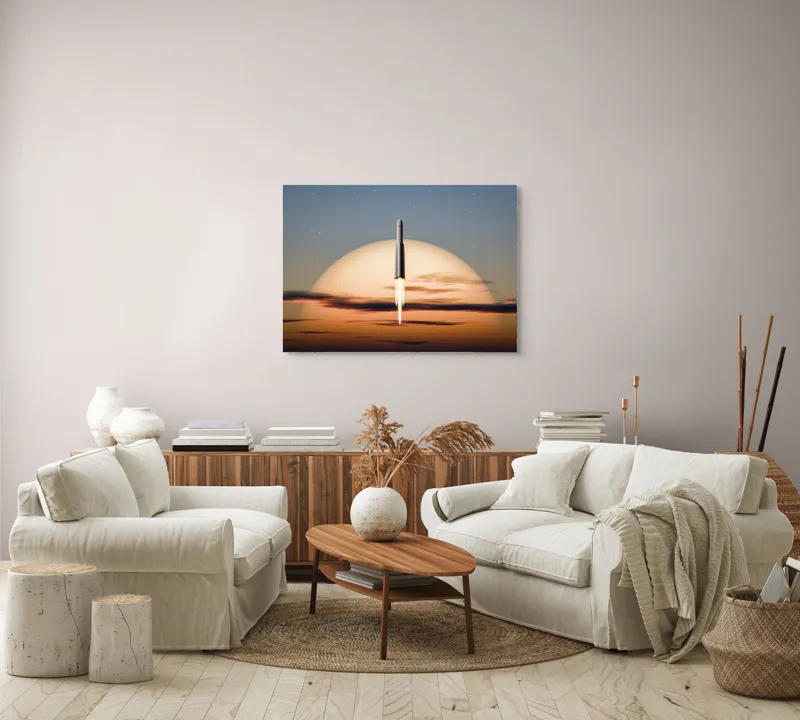 Lansarea spre orizonturi stelare noi, 100 x 70 cm – poza 3