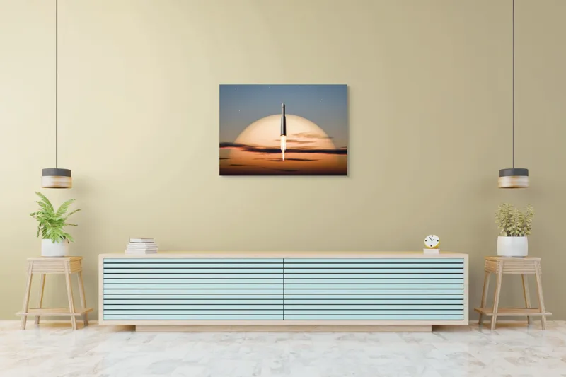 Lansarea spre orizonturi stelare noi, 100 x 70 cm – poza 4