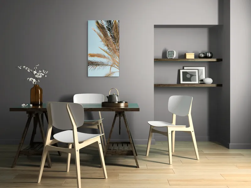Palmier Frunze Cer Albastru Natură, 50 x 90 cm – poza 4