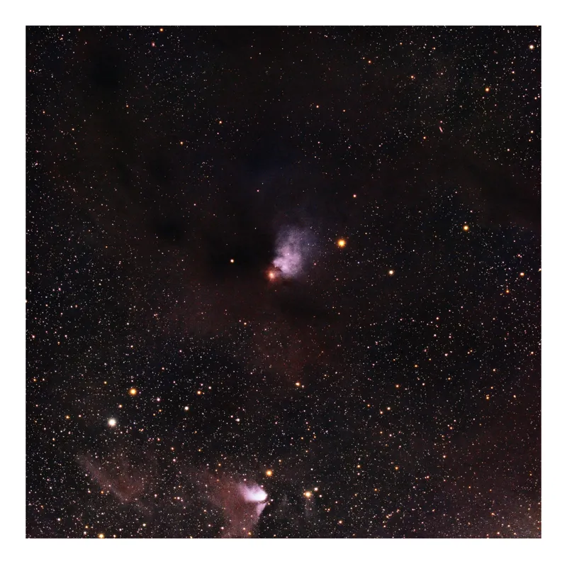 Misterul Stelelor Nebuloase Spațiu Lumină, 100 x 100 cm