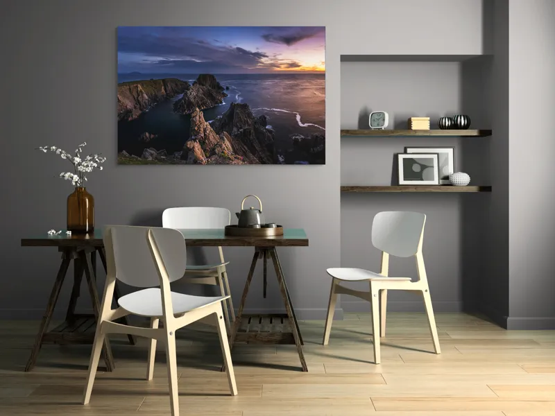 Costa Dramatică la Apus Marin, 150 x 100 cm – poza 5
