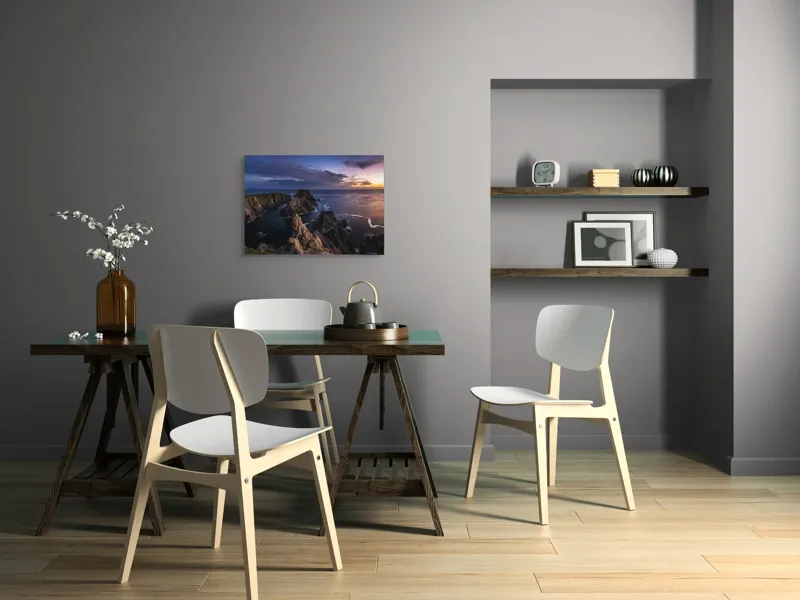 Costa Dramatică la Apus Marin, 70 x 50 cm – poza 5