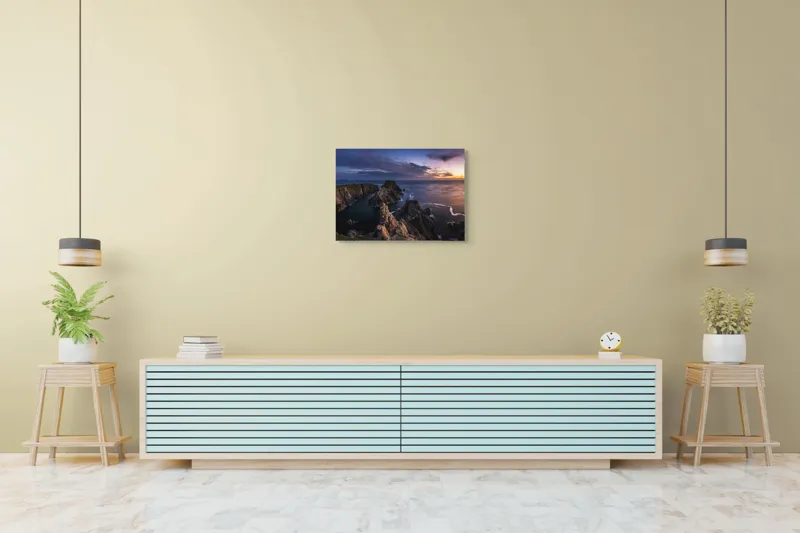 Costa Dramatică la Apus Marin, 70 x 50 cm – poza 7