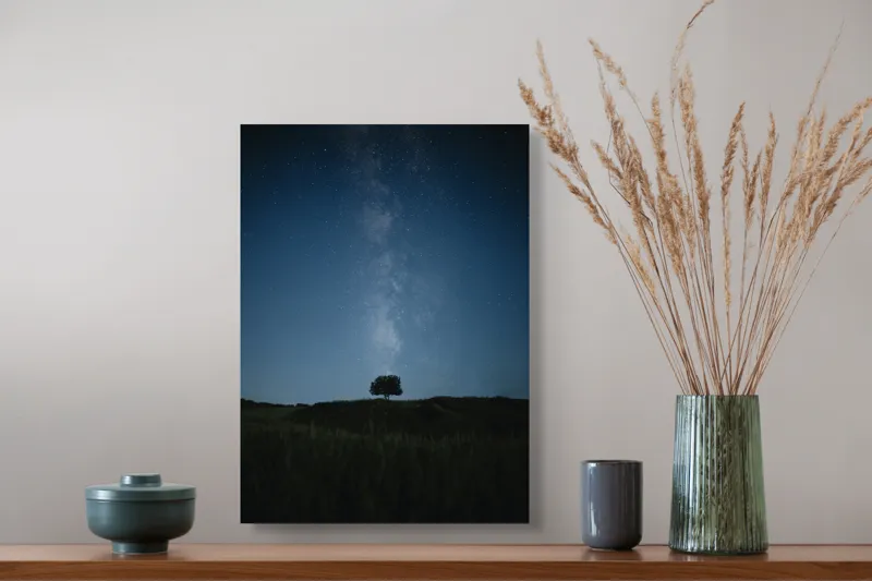Peisaj Nocturn cu Stele Natură, 39 x 54 cm – poza 3