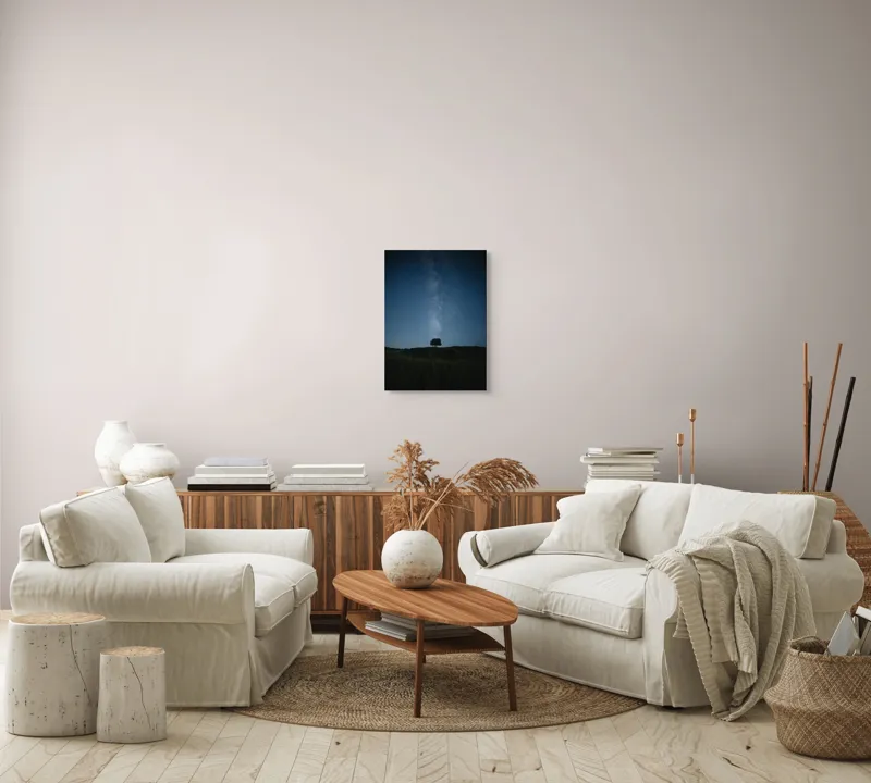 Peisaj Nocturn cu Stele Natură, 39 x 54 cm – poza 5