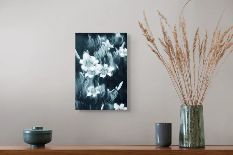 Flori eterice lumini și mișcare, 26 x 39 cm – poza 5