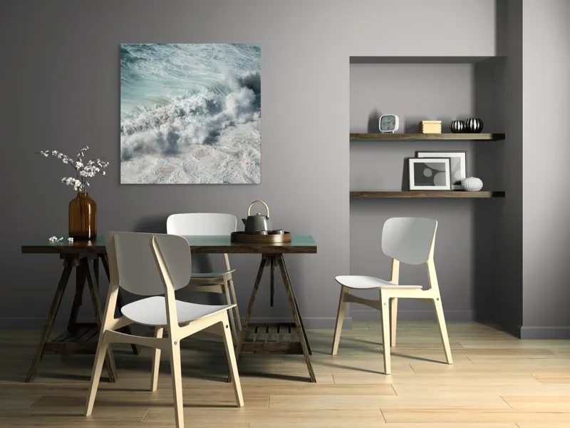 Energie Valurilor Oceanului Turcoaz, 100 x 100 cm – poza 6