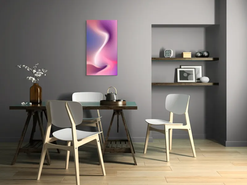 Tablou Canvas Abstract Multicolor – Design Artistic pentru Interioare, 50 x 90 cm – poza 4