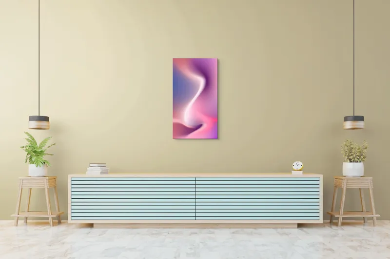 Tablou Canvas Abstract Multicolor – Design Artistic pentru Interioare, 50 x 90 cm – poza 6