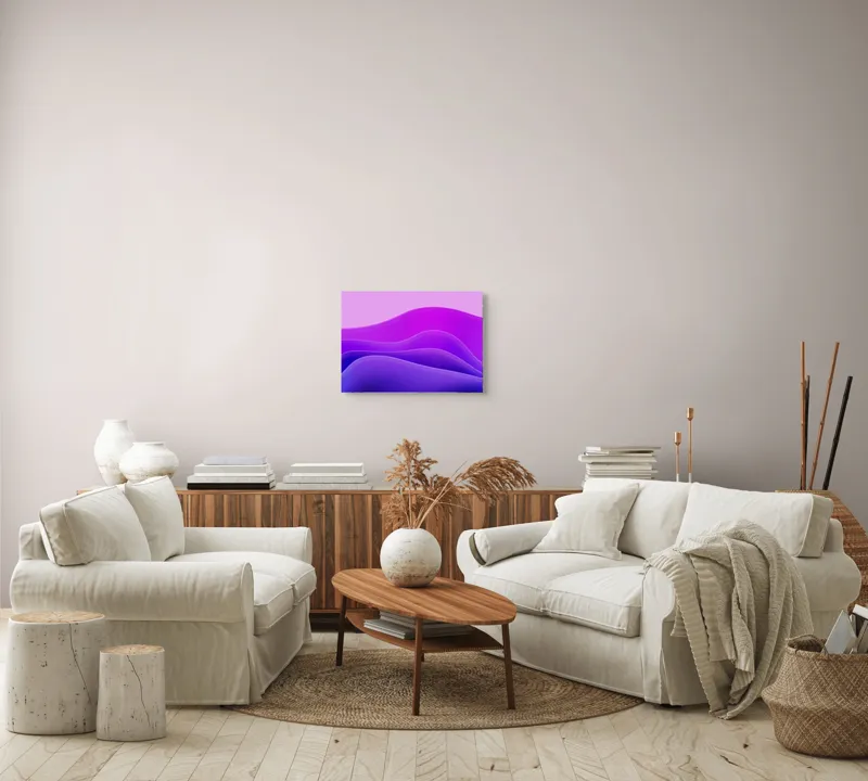 Tablou Canvas, "Vise din valuri cristaline", 54 x 39 cm – poza 5