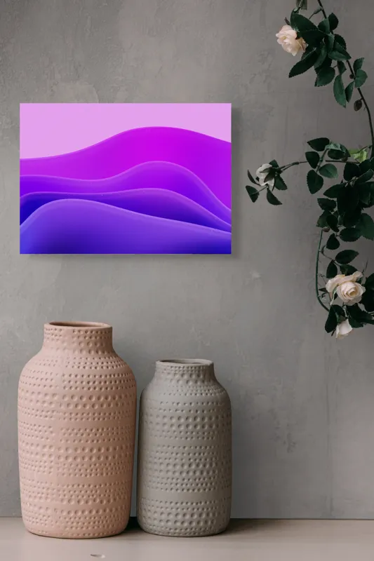 Tablou Canvas, "Vise din valuri cristaline", 54 x 39 cm – poza 8