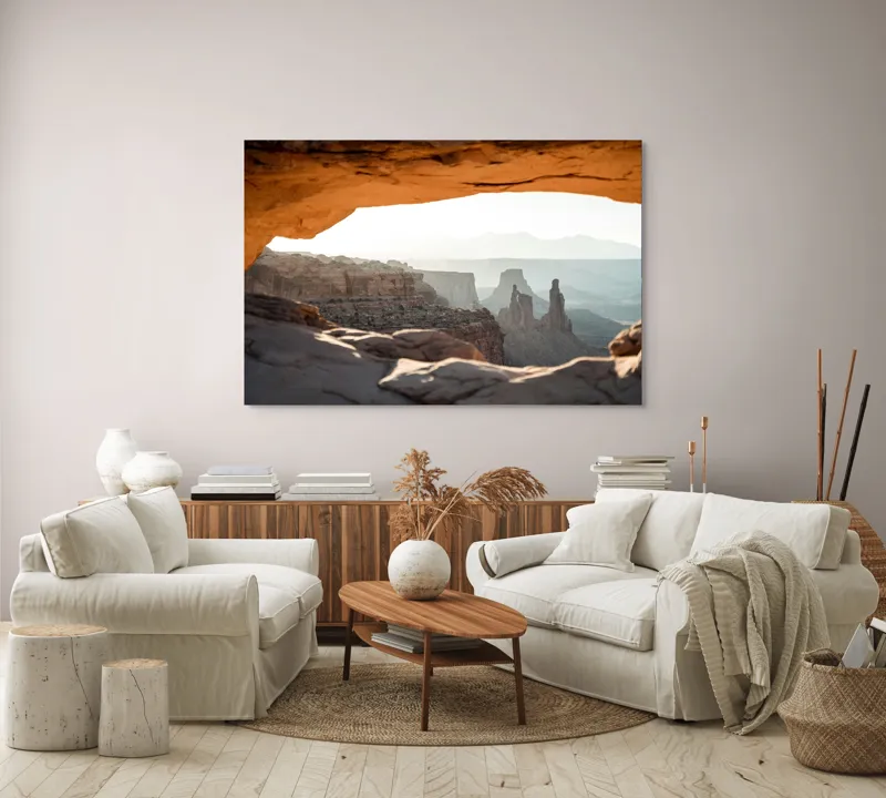 Tablou Canvas, Peisaj deșert, , Multicolor, 150 x 100 cm