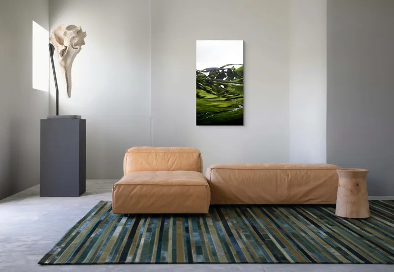 Tablou Canvas Peisaj Montan Nordic – Liniște și Natură, 50 x 90 cm – poza 5