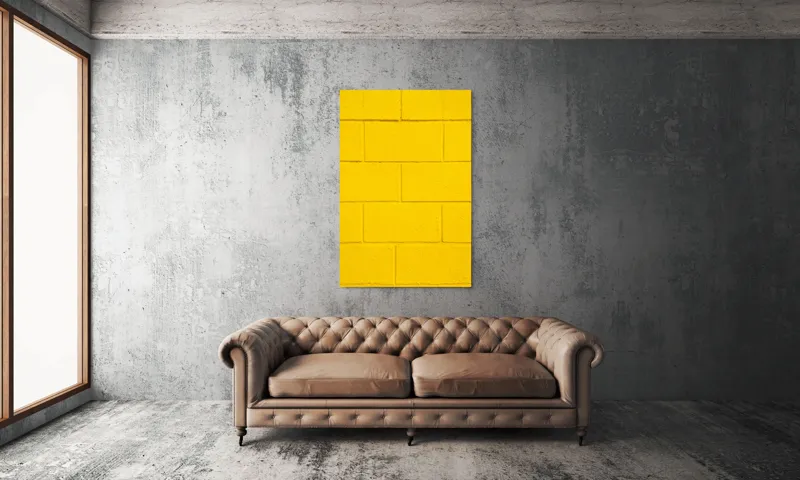 Tablou Canvas, "Strălucirea Zidului Sărutat de Soare", 100 x 150 cm – poza 6
